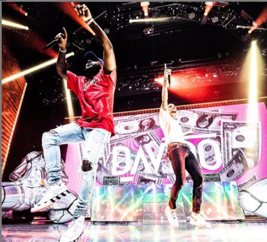 Davido And Chris Brown Perform Together At Barclays Centre (Photos