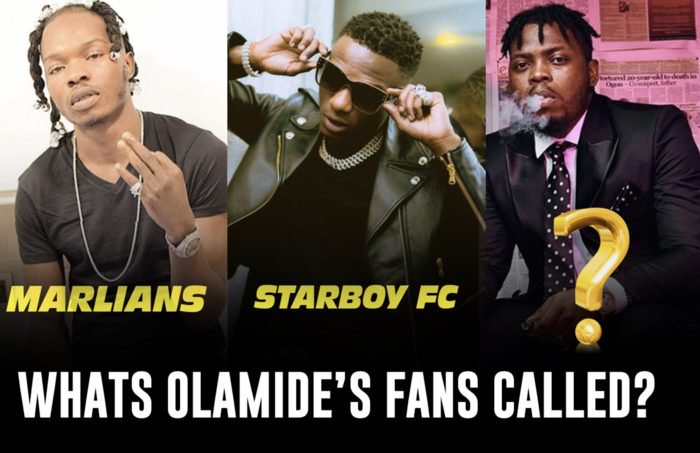 Naira Marley’s Fans Are Called “Marlians”, Wizkid’s Fans Are Called “Starboy FC”, Olamide’s Fans Are Called What?