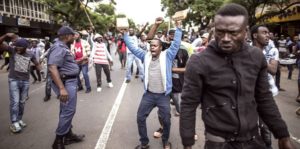 xenophobic protest South Africa