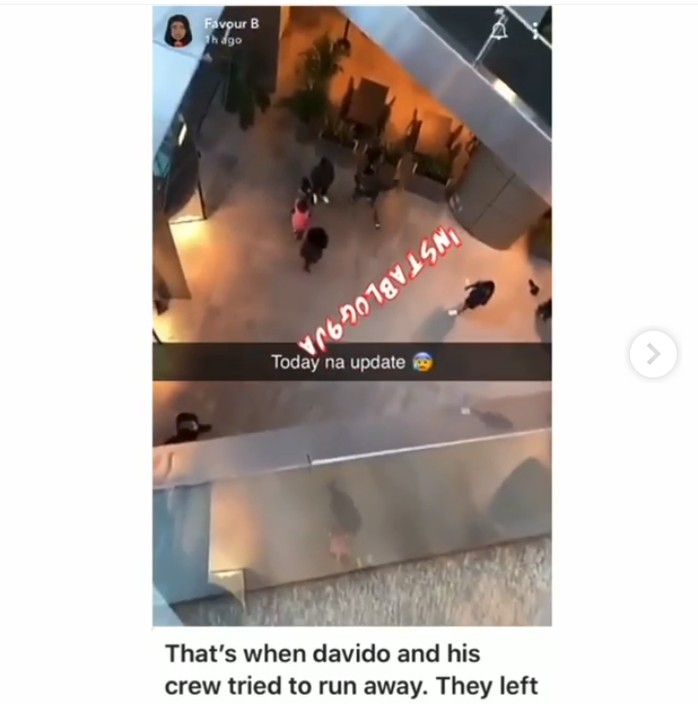 Davido’s Dubai Arrest: Lady Shares Video Of Davido Being Prevented From Fleeing