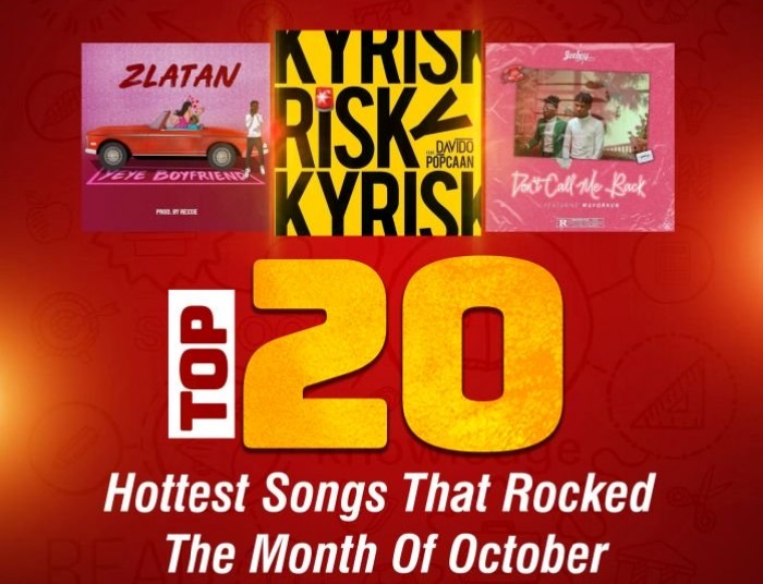 Top 20 Songs That Rocked The Month Of October (Which Is Your Favorite?)