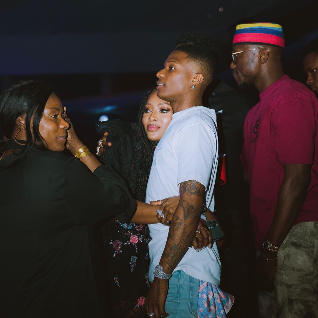 Wizkid And Naomi Campbell At Tiwa Savages Concert (pics) » MRBLOADED ...