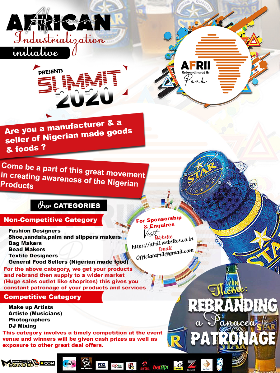 [AFRII] African Industrialization Initiative – Summit 2020