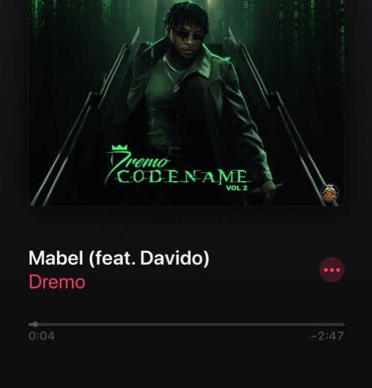 [Music]Dremo-Mabel ft Davido