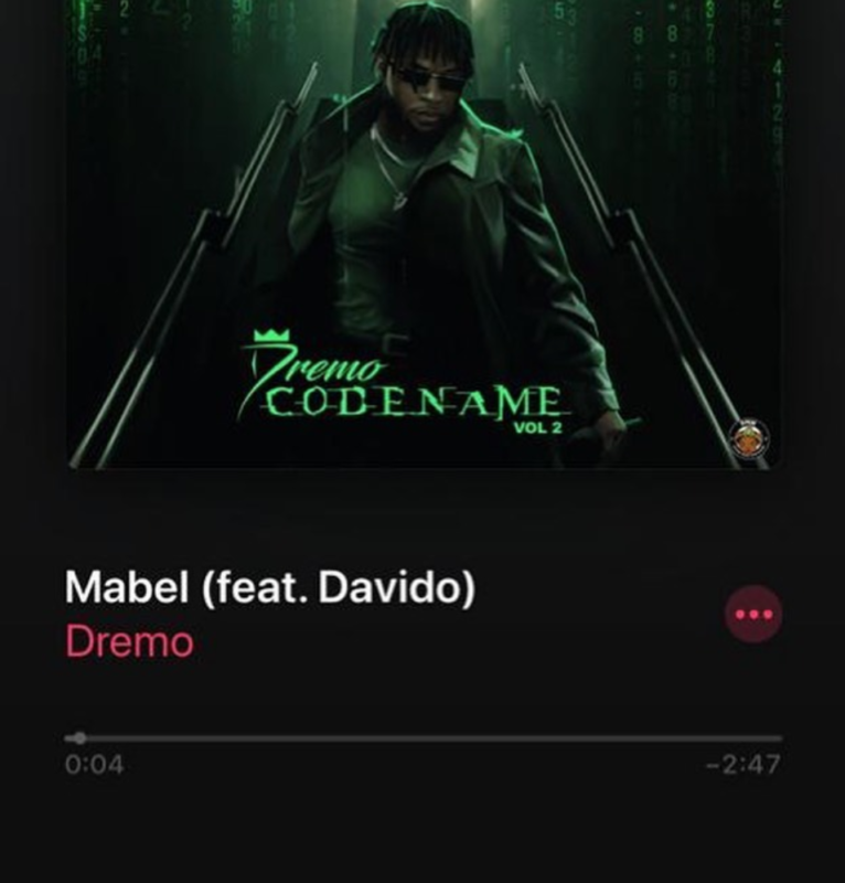 Dremo Mabel cover art 1