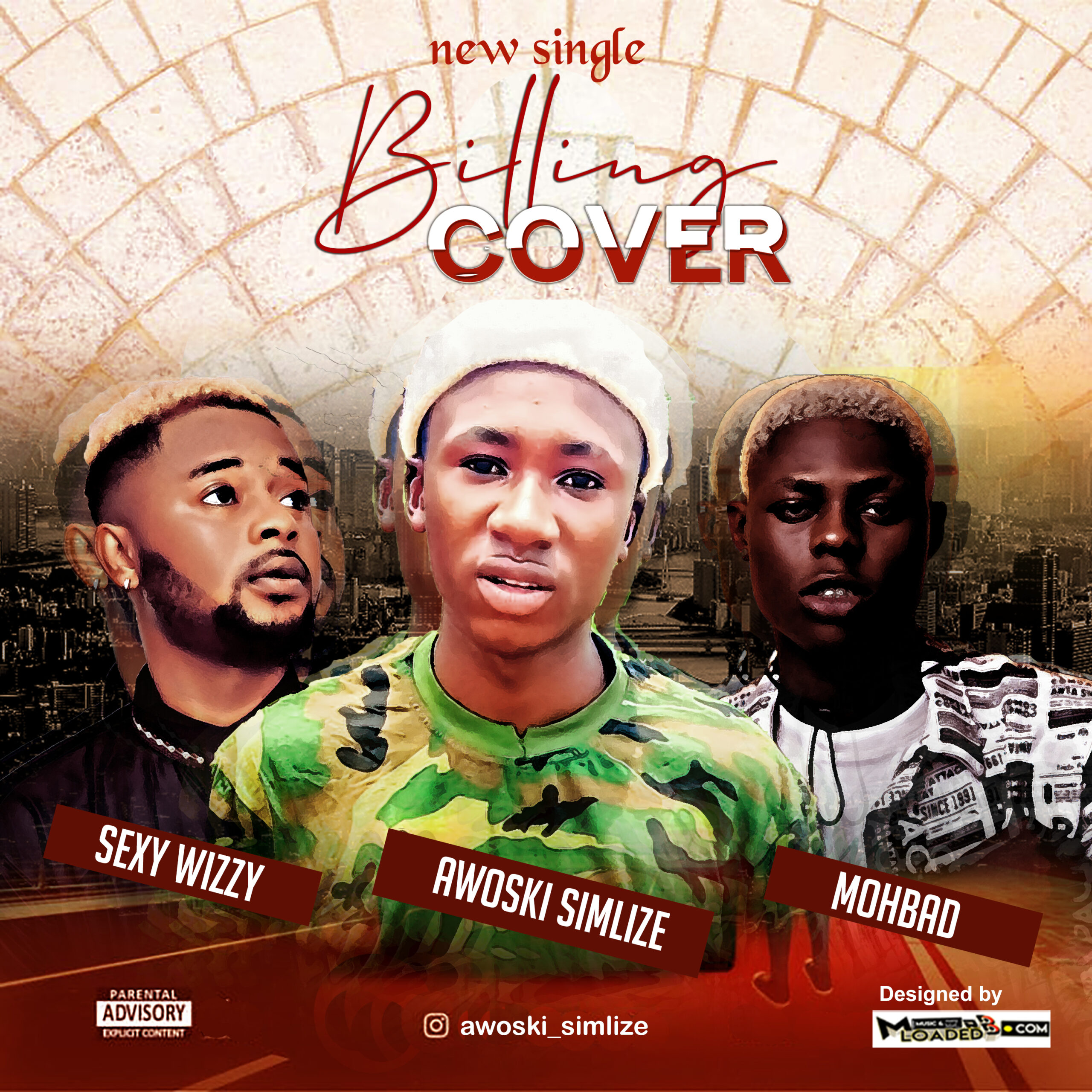 Awoski Simlize ft Sexy Wizzy X Mohbad – Billing Cover