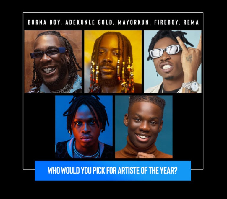 Best Artiste In 2020 So Far, who is Your Choice?… Burna, Adekunle, Mayorkun, Fireboy Or Rema?