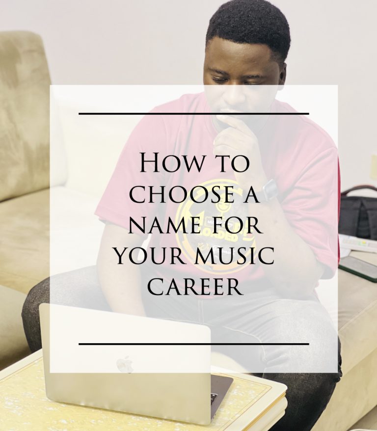How to choose a name